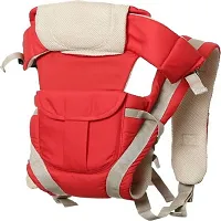 Woreek Baby Carry Bags for 0 to 2 years Baby Carrier | Baby 4 in 1 Bag - Red-thumb1