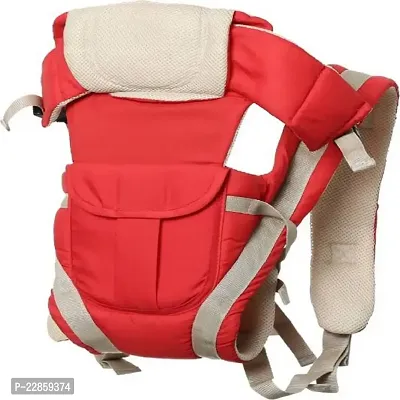 Woreek Baby Carry Bags for 0 to 2 years Baby Carrier | Baby 4 in 1 Bag - Red-thumb2
