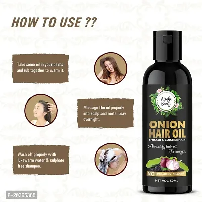 Onion Hair Oil , Hair Fall Control, Hair Growth oil, hair oil,olive oil for hair growth,pure castor oil,sweet almond oil,onion oil for hair,onion oil,bal ugane wala tel,adivasi hair oil-thumb3