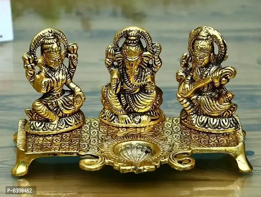 Religious Laxmi Ganesh Saraswati Showpieces-thumb0