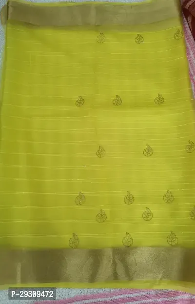 Stylish Pure Silk Printed Saree without Blouse piece