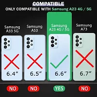 Classy Waterproof Rubber Back Cover For Samsung A23 5G,4G Sma236E-thumb3