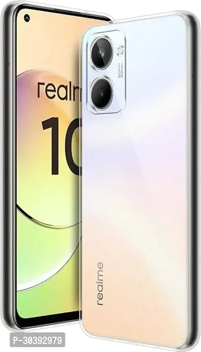 Coverblack Dual Protection Silicon Back Cover For Realme Rmx3630 ,Realme 10Transparent Totu-thumb3