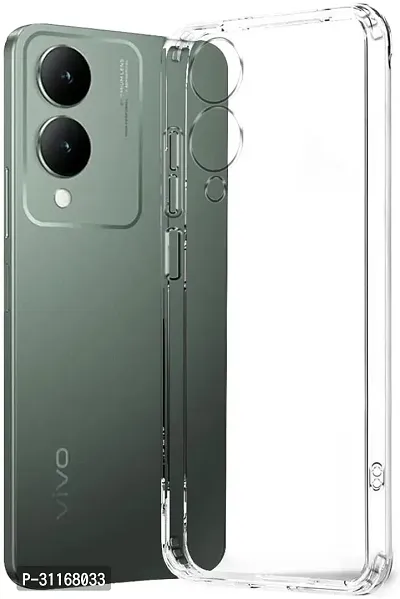 Classy Shock Proof Silicon Back Cover For Vivo Y17S-thumb0