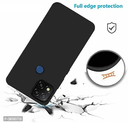 Coverblack Flexible Rubber Back Cover For Redmi 9Black-thumb4