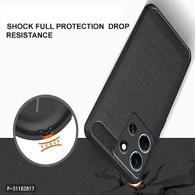 Coverblack Waterproof Rubber Back Cover For Redmi A2+ MiBlack-thumb5