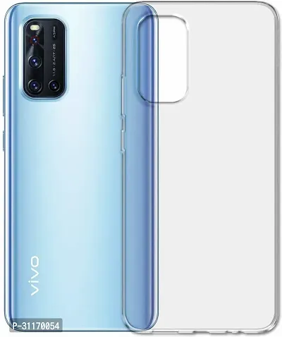 Classy Dual Protection Rubber Back Cover For Vivo V19-thumb0