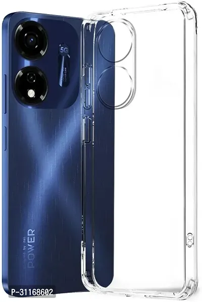 Classy Waterproof Silicon Back Cover For Itel P661N , Itel_P55 5G-thumb2