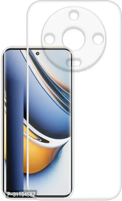 Classy Dual Protection Rubber Back Cover For Realme 11 Pro 5G-thumb2