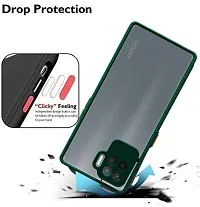 Classy Grip Case Fiber Back Cover For Oppo Cph2285 , Oppo F19ProDark Green-thumb3