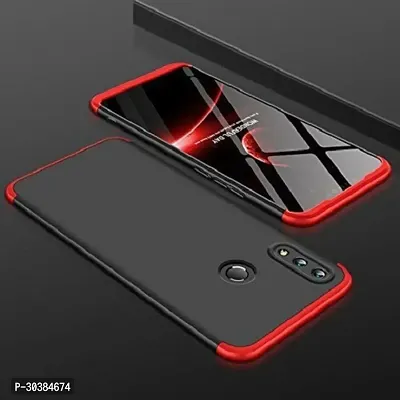 Coverblack Dual Protection Plastic Back Cover For Realme 3I Rmx1827Black,Red-thumb4