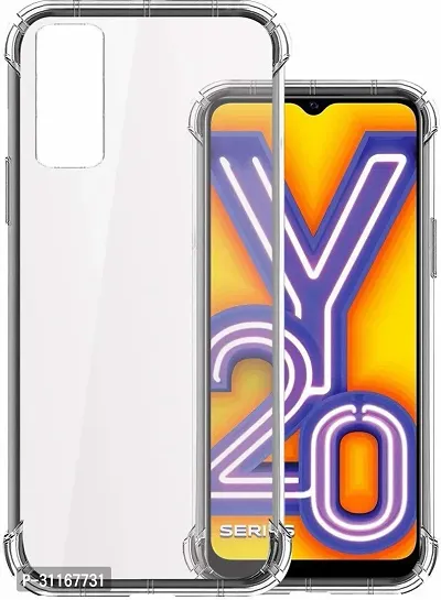 Classy Flexible Rubber Back Cover For Vivo V2026 , Vivo Y12S-thumb4