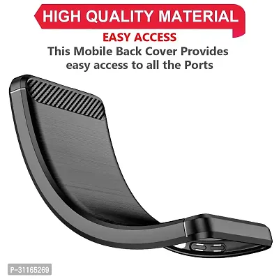 Classy Grip Case Silicon Back Cover For Motorola Moto G14Gravity Black-thumb4