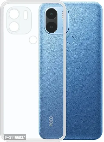 Classy Waterproof Rubber Back Cover For Redmi A2+ Mi-thumb2