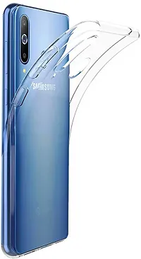 Classy Shock Proof Rubber Back Cover For Samsung Galaxy A30-thumb1