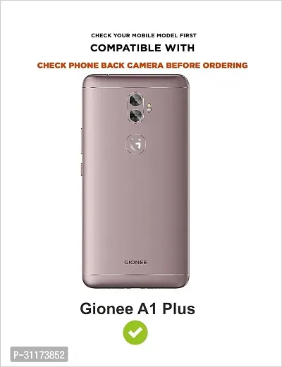 Classy Hybrid Tpu Artificial Leather,Silicon Flip Cover For Gionee A1PlusNavy Blue-thumb3