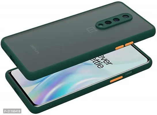 Classy Rugged Armor Polycarbonate Back Cover For Oneplus Gm1911 , 1+7 ProDark Green-thumb2