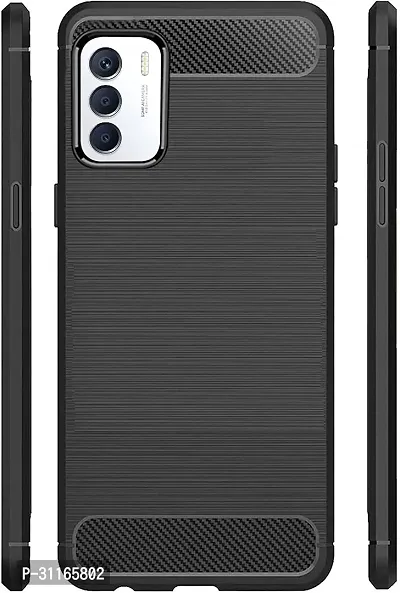 Classy Waterproof Rubber Back Cover For Infinix X6815D , Zero 5G 2023Black-thumb2