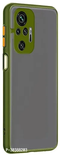 Coverblack Camera Bump Protector Polycarbonate Back Cover For Redmi Note 10 Pro MaxParrot Green-thumb0