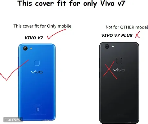 Classy Dual Protection Artificial Leather,Plastic Flip Cover For Vivo 1718 , Vivo_V7Golden-thumb4