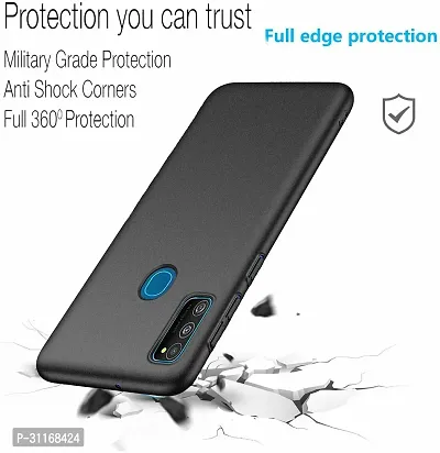 Classy Flexible Rubber Back Cover For Itel Vision 1ProL6502Black-thumb3