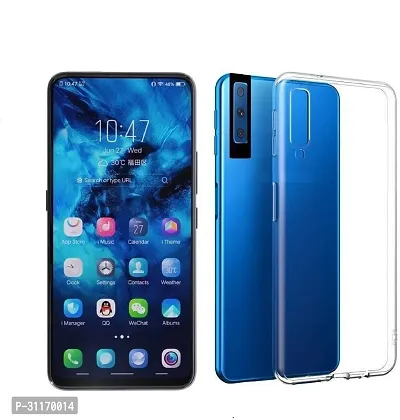 Classy Flexible Rubber Back Cover For Vivo 1818 , Vivo V15 Pro-thumb2