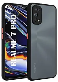 Coverblack Dual Protection Fiber Back Cover For Realme Rmx2121 , X7 Pro 5GRich Black-thumb4