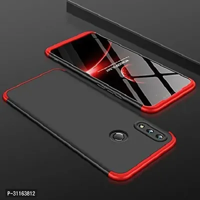 Coverblack Dual Protection Plastic Back Cover For Realme 3 Rmx1825Black,Red-thumb4