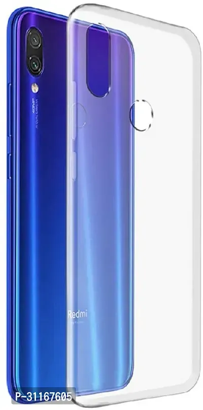 Classy Dual Protection Silicon Back Cover For Mi Redmi Note 7Pro-thumb0