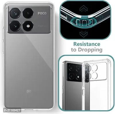 Classy Dual Protection Rubber Back Cover For Poco X6 Pro 5G-thumb5