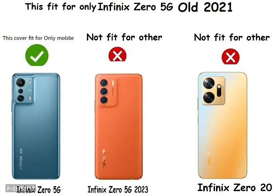 Classy Flexible Rubber Back Cover For Infinix Zero 5G Old 2021-thumb4