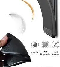 Classy Flexible Rubber Back Cover For Itel P40Black-thumb2