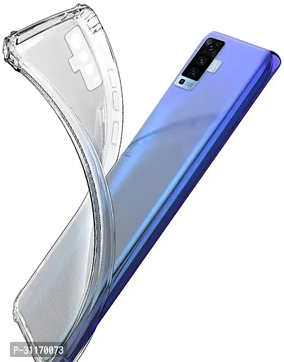 Classy Dual Protection Rubber Back Cover For Vivo X50-thumb5