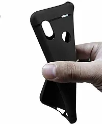 Classy Flexible Rubber Back Cover For Vivo Y20GBlack-thumb4