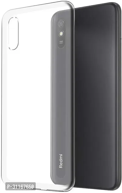 Classy Dual Protection Silicon Back Cover For Mi Redmi 9A Sport-thumb3