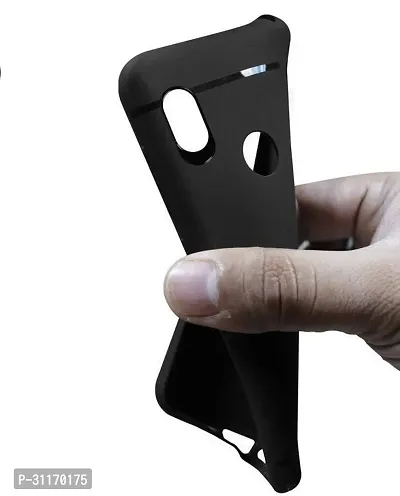 Classy Flexible Rubber Back Cover For Mi Redmi 6ARoyal Blue-thumb2