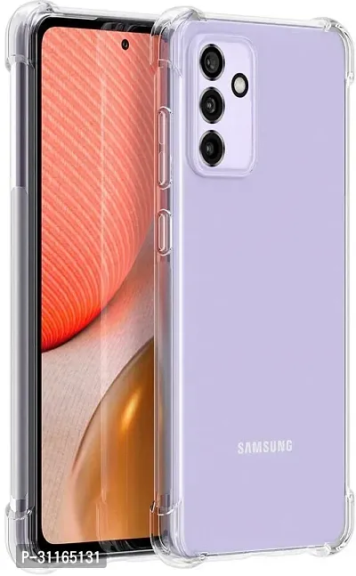 Classy Shock Proof Rubber Back Cover For Samsung Galaxy F13-thumb0