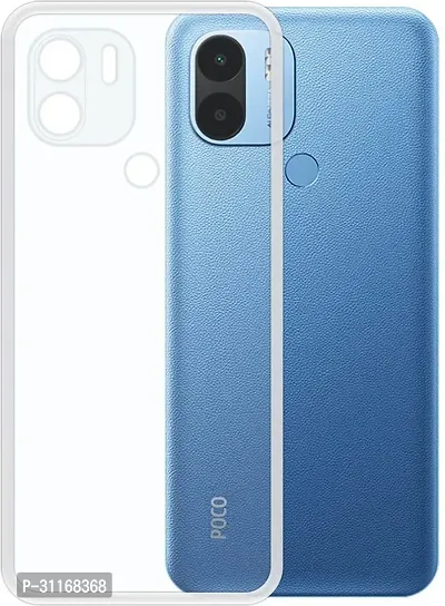 Classy Dual Protection Rubber Back Cover For Mi Redmi A2 Plus-thumb0