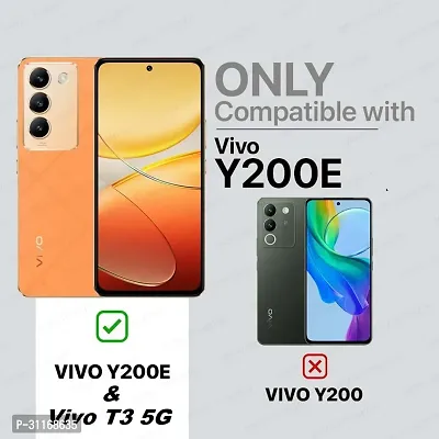 Classy Soft Rubber Back Cover For Vivo V2336 , Vivo Y200E 5G-thumb3