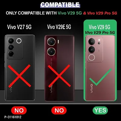 Coverblack Dual Protection Artificial Leather,Rubber Flip Cover For Vivo V29 5GExecutive Brown-thumb4