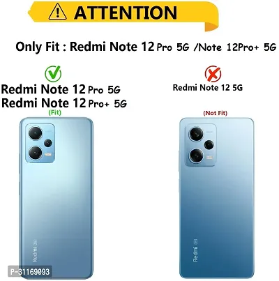 Classy Dual Protection Rubber Back Cover For Redmi Note 12 Pro+ 5G-thumb4