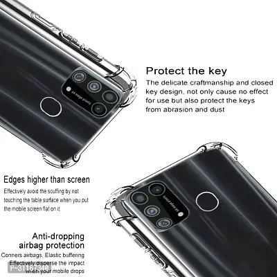 Classy Dual Protection Rubber Back Cover For Tecno Spark 6 Air-thumb3