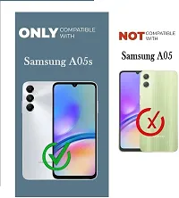 Classy Dual Protection Silicon Back Cover For Samsung A05SSma057F-thumb3