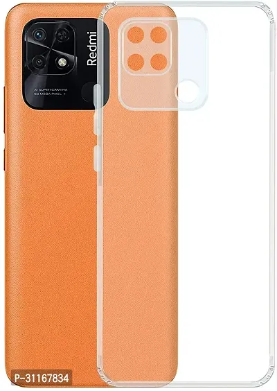 Classy Camera Bump Protector Rubber Back Cover For Redmi 10 Power-thumb2