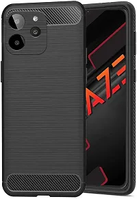 Coverblack Dual Protection Silicon Back Cover For Lava Yuva 2ProBlack-thumb1