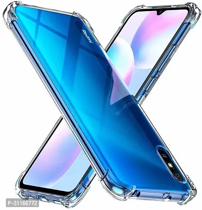 Classy Waterproof Rubber Back Cover For Mi Redmi 9A-thumb0