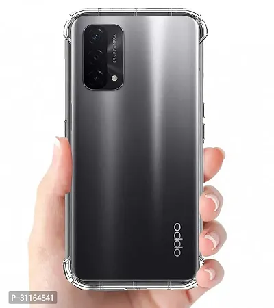 Classy Flexible Rubber Back Cover For Oppo A74 5G-thumb5