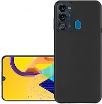 Coverblack Shock Proof Silicon Back Cover For Itel S661Lp ,Vision 3Black-thumb1