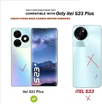 Classy Matte Finish Silicon Back Cover For Itel S681L , Itel_S23 Plus-thumb3