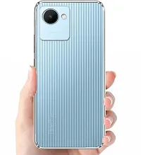 Classy Shock Proof Rubber Back Cover For Realme C30-thumb3